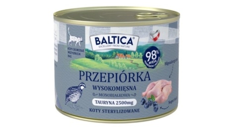 Baltica - Smaki Regionów - Przepiórka - 185g