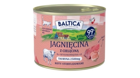 Baltica - Smaki Regionów - Jagnięcina z cielęciną - 185g