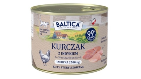 Baltica - Smaki Regionów - Kurczak z indykiem - 185g