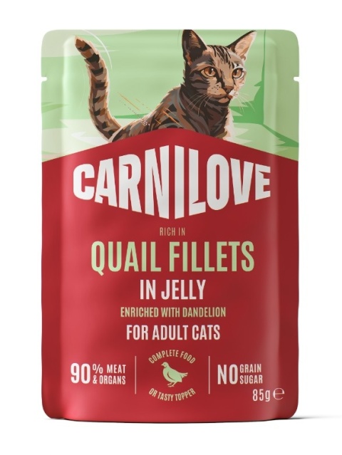 Carnilove - Jelly - Przepiórka - W galarecie - 85g