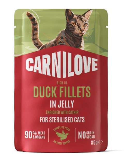 Carnilove - Jelly - Kaczka - W galarecie - 85g