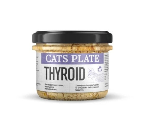 Cats Plate - Królik - Vet Thyroid - 180g