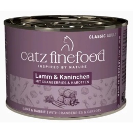 Catz Finefood - Classic N.11 - Jagnięcina i Królik 200g