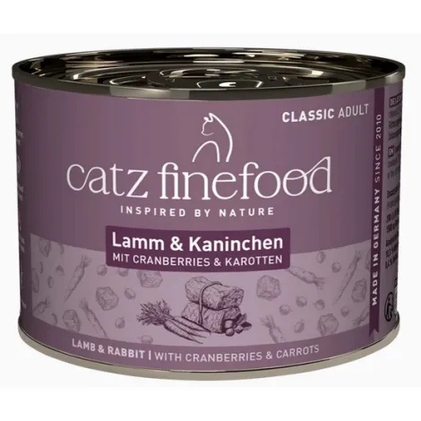 Catz Finefood - Classic N.11 - Jagnięcina i Królik 200g