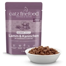 Catz Finefood - Classic N.11 - Jagnięcina i Królik - 85g