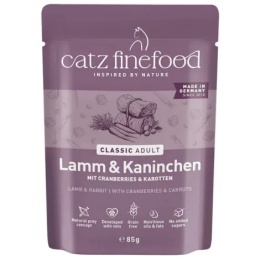 Catz Finefood - Classic N.11 - Jagnięcina i Królik - 85g