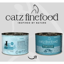 Catz Finefood - Classic N.13 - Śledź i Krewetki 200g