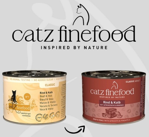 Catz Finefood - Classic N.7 - Wołowina z Cielęciną 200g