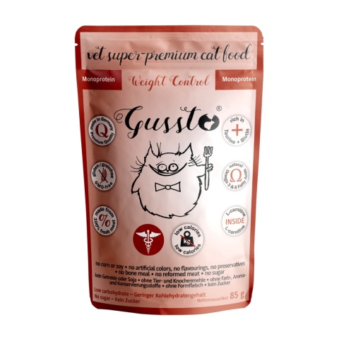 Gussto - Weight Control - Kaczka - 85g