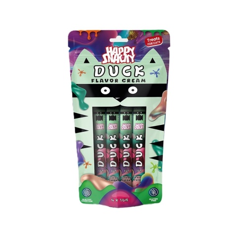 Happy Snacky - Kaczka - 4x10g