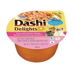 Inaba - Dashi Delights - Tuńczyk i łosoś 70g