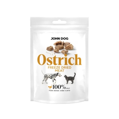 John Dog - Liofilizowany Struś - 30g