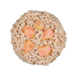 Łapsie - Kurczak z łososiem w Bulionie - 80g
