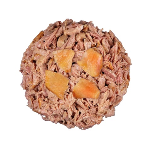 Łapsie - Tuńczyk z łososiem w Bulionie - 80g