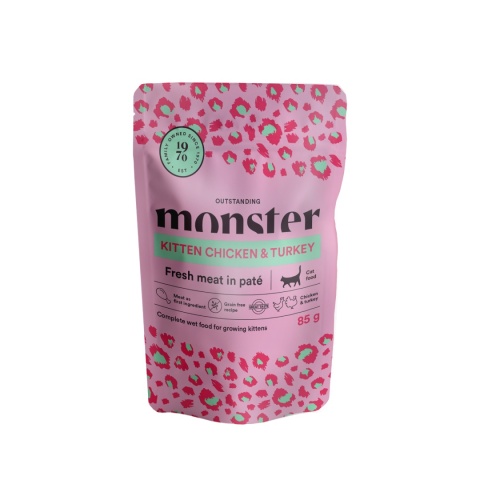 Monster - Junior - Drób i Indyk - 85g