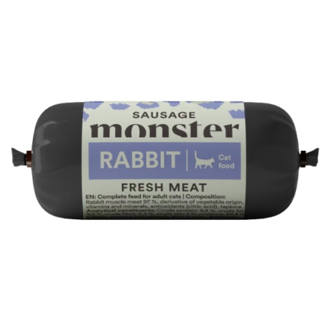 Monster - Kiełbaska - Królik - 80g
