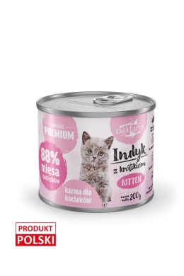 Oakfarm - Junior - Indyk z Królikiem - 200g