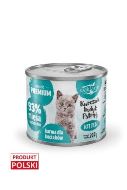 Oakfarm - Junior - Kurczak, Indyk i Pstrąg - 200g