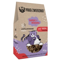 Paka Zwierzaka - Samo Mięsko - Cielęcina - 70g