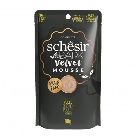Schesir - After Dark - Velvet Mousse - Kurczak - 80g