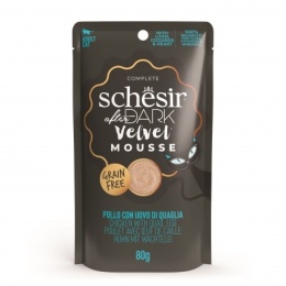 Schesir - After Dark - Velvet Mousse - Kurczak z jajkami przepiórczymi - 80g