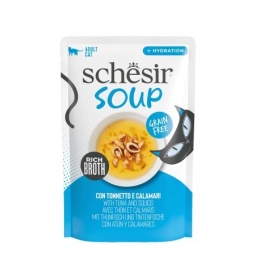 Schesir - Soup - Zupa tuńczyk z kalmarami - 40g