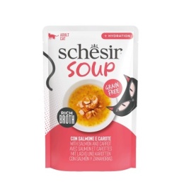 Schesir - Soup - Zupa łosoś z marchewką - 40g