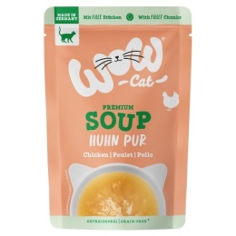 WOW Cat - Zupa z kurczakiem - 40g