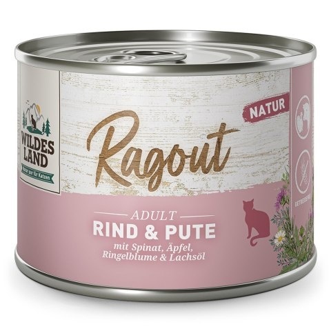 Wildes Land - Ragout - Wołowina z indykiem - 180g