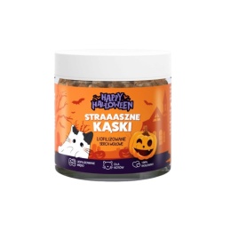 Baltica Straaaszne Kąski 15 g - liofilizowane serca wołowe dla kota, edycja Halloween