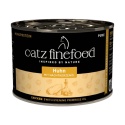 Catz Finefood PURE Kurczak z olejem z wiesiołka 200 g - monobiałkowa karma mokra dla kota w puszce