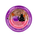 Lucky Lou Extrafood Makrela i tuńczyk w bulionie 70 g - karma uzupełniająca dla kota z kawałkami ryb w puszce - góra