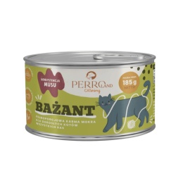 PERROLand CATering Bażant 185 g – monobiałkowa mokra karma dla kota w puszce